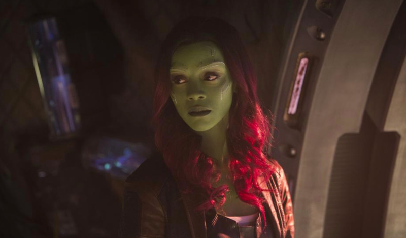 Gamora had even more to do in other versions of the movie.